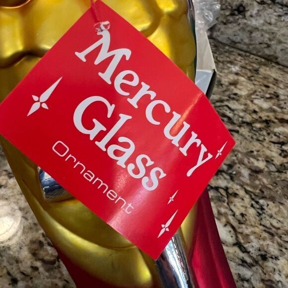 Dept 56 hand blown glass parrot ornament NEW - Picture 6 of 9